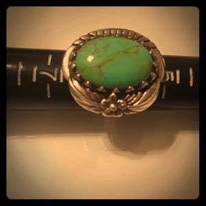 Carol Felley turquoise green ring gorgeous!